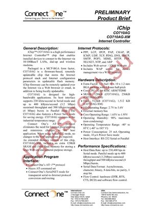 CO710AG/66BI-3G datasheet  